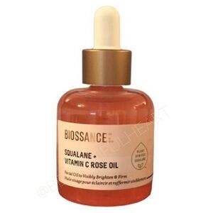 Biossance Squalane + Vitamin C Rose Firming Oil, Full Size 1.01 fl oz / 30 ml